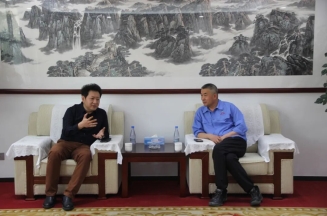 潔晶集團到金馬工業集團洽談合作